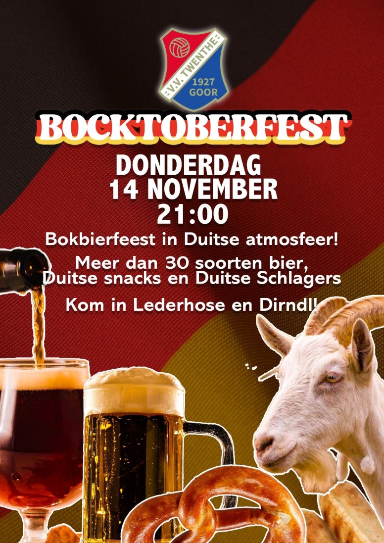 Donderdag: Bocktoberfest