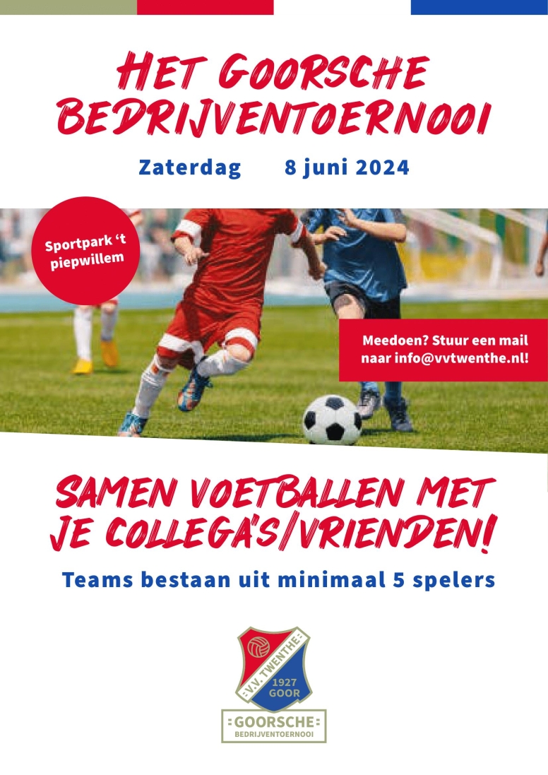 Het Goorsche bedrijven-voetbaltoernooi