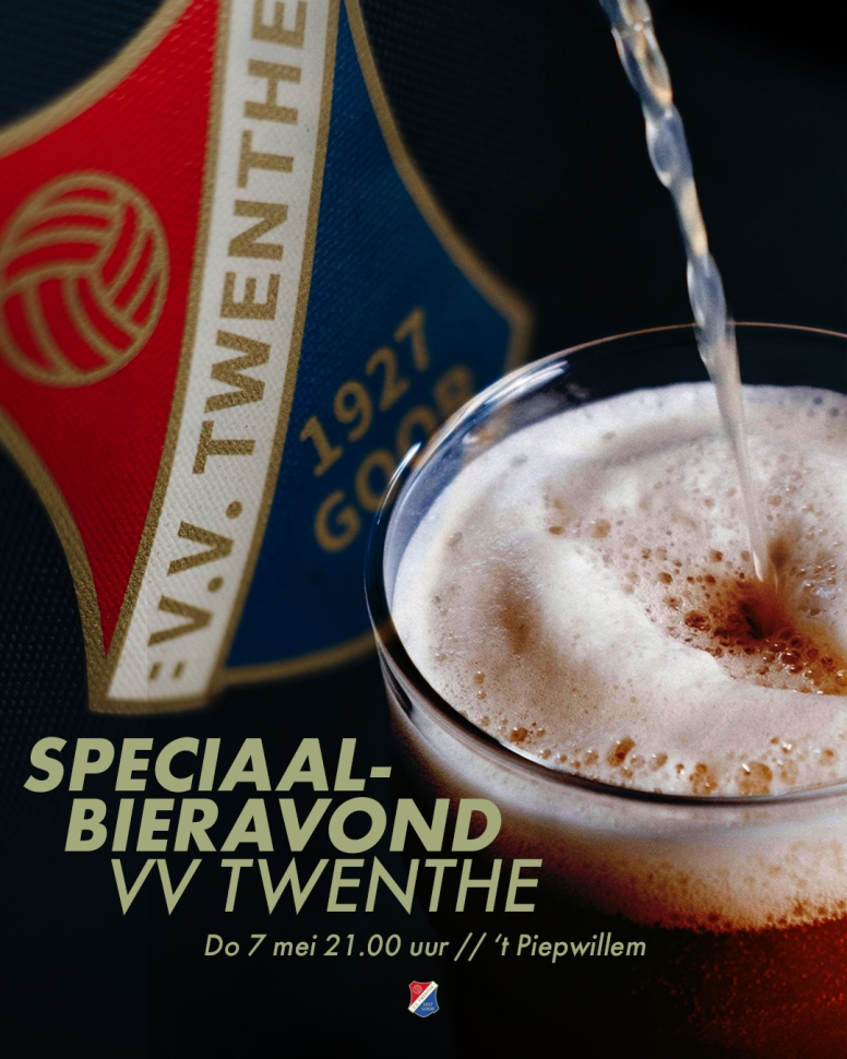 Jaarlijkse speciaalbieravond in de kantine op 7 mei!