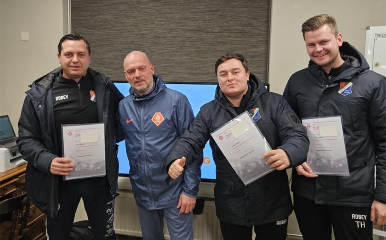 Joep, Fatih en Timo geslaagd voor VC1 junioren