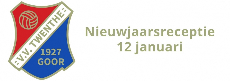 REMINDER | Donderdag Nieuwjaarsreceptie