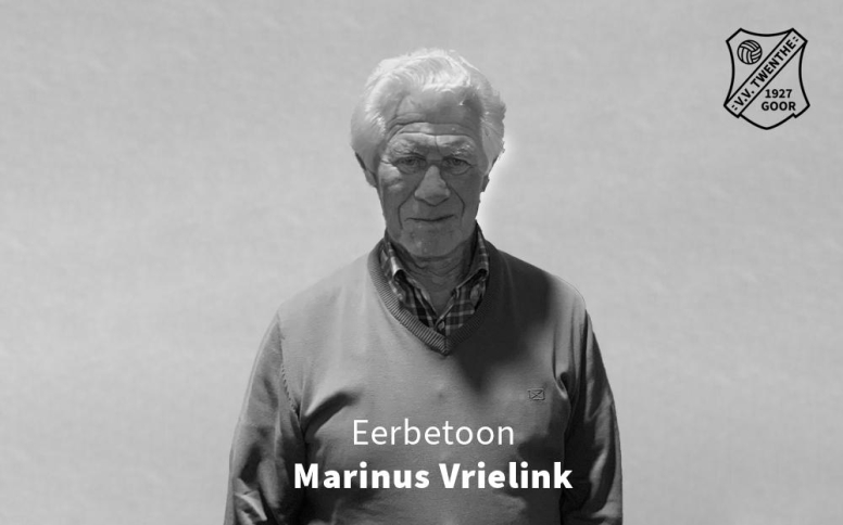 Marinus Vrielink overleden