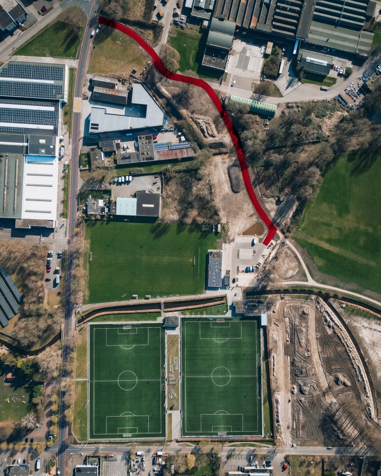 Nieuwe entree gereed, oude poorten dicht