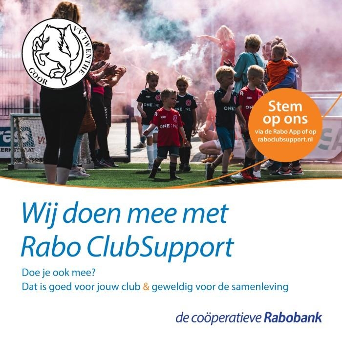 Laatste week: stem op vv Twenthe bij Rabo ClubSupport!