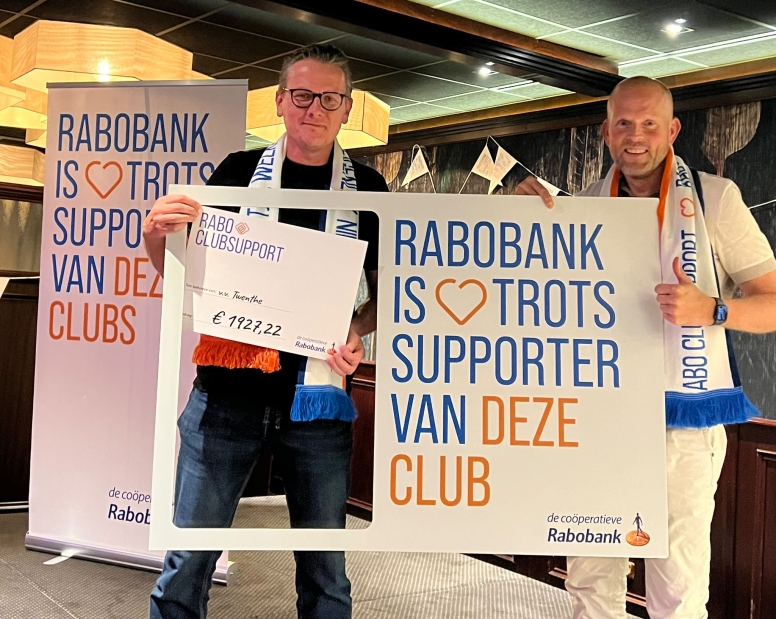 Twenthe viert 100 jaar met €1.927,22 aan Rabo ClubCollect