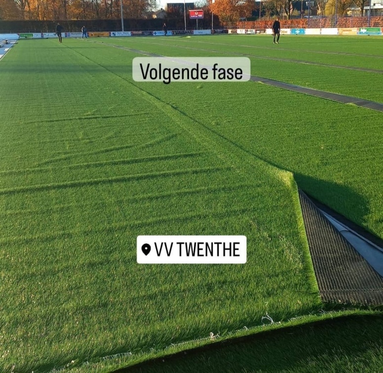 UPDATE | De mat kleurt groen!