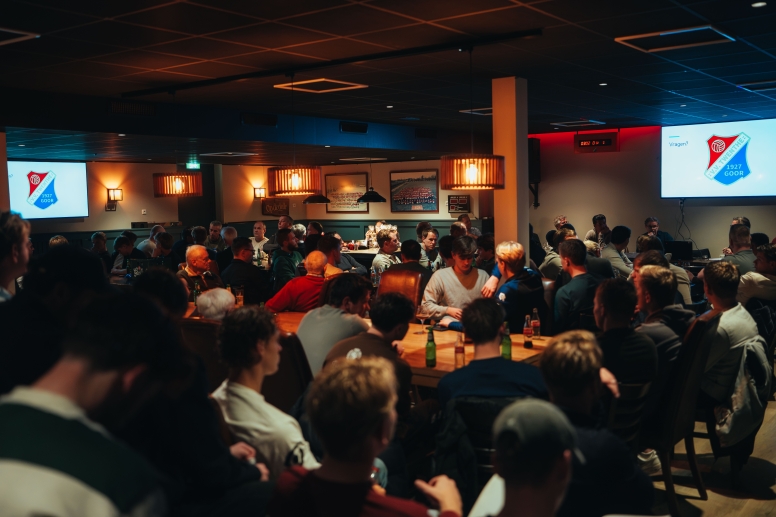 Veel goed nieuws tijdens ledenvergadering in volle kantine