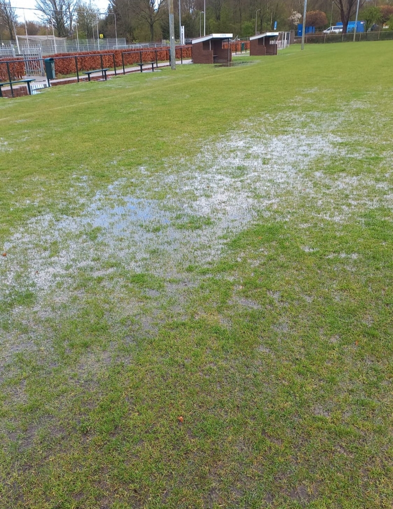 Veld 3 niet bespeelbaar: trainings mogelijkheden beperkt