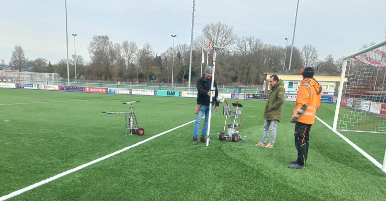 Vlag kan in de top, veld 1 goedgekeurd