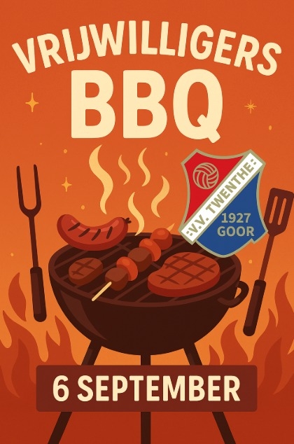VrijwilligersBBQ op 6 september