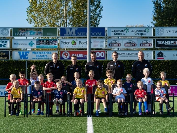 Zaterdag teamfotodag voor de jeugd